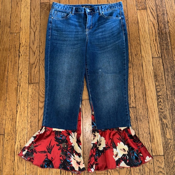 Versona size 31 retro cuff contemporary jeans - Picture 1 of 10
